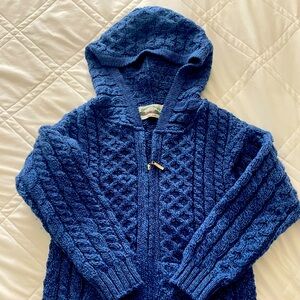 Aran Crafts Irish merino wool cardigan
